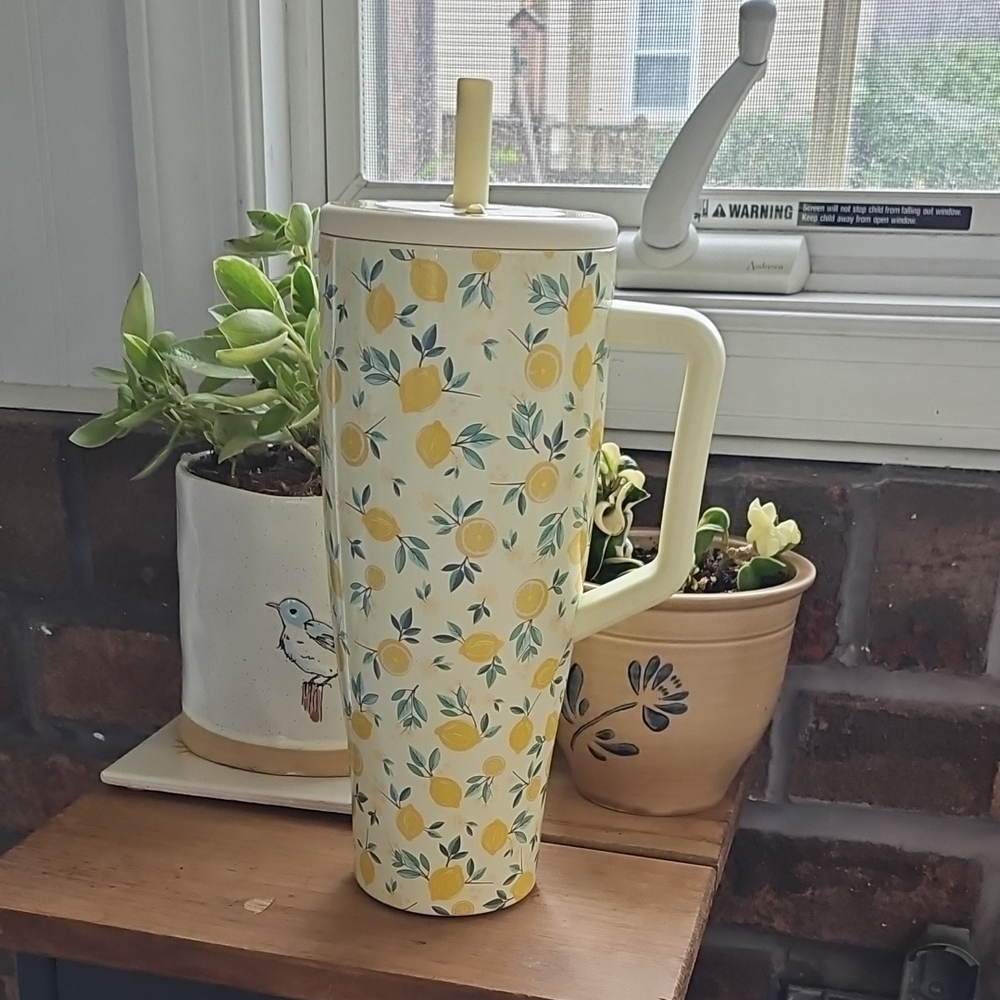 Lemon Print Brumate 40 Ounce Tumbler